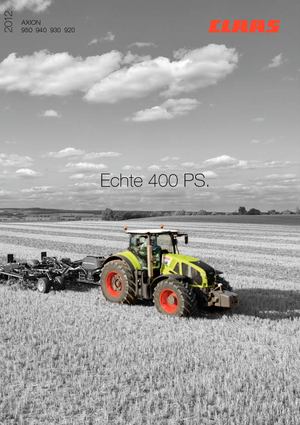 Trattrici agricole - trazione a 4 ruote Claas Axion 950