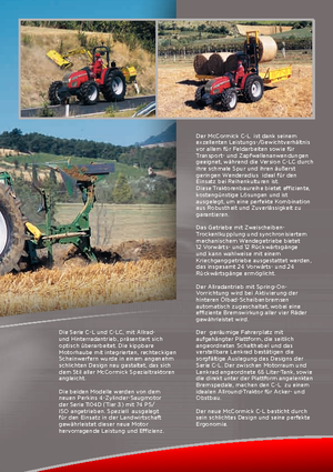 Trattrici agricole - trazione a 4 ruote McCormick C 80 L