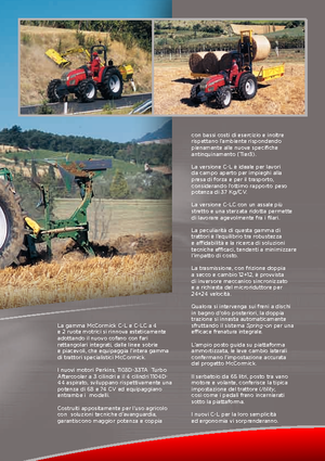 Trattrici agricole - trazione a 4 ruote McCormick C 70 L