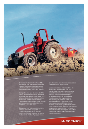 Trattrici agricole - trazione a 4 ruote McCormick C 100 Max HC