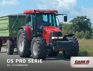 Trattrici agricole - trazione a 4 ruote Case IH CS 85 Pro Profi