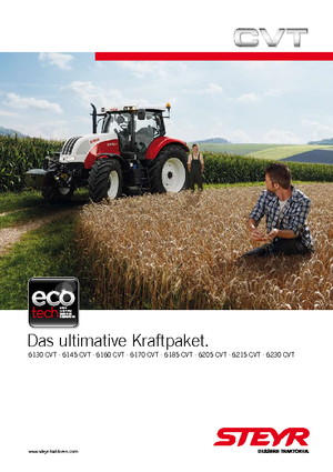 Trattrici agricole - trazione a 4 ruote Steyr CVT 6230 Basis