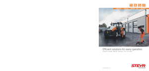 Trattrici agricole - trazione a 4 ruote Steyr 4095 Kompakt Basis