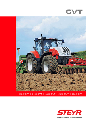Trattrici agricole - trazione a 4 ruote Steyr CVT 6200 Basis
