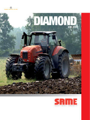 Trattrici agricole - trazione a 4 ruote SAME Diamond 270 DCR