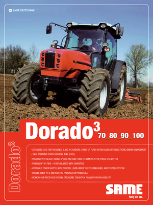 Trattrici agricole - trazione a 4 ruote SAME Dorado 70 DT A