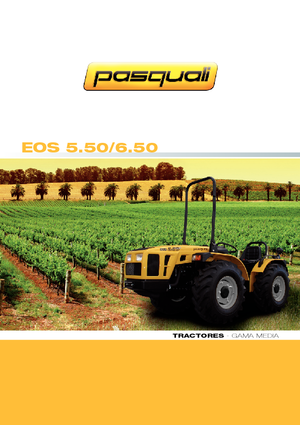 Trattrici agricole - trazione a 4 ruote Pasquali Eos 6.50 RS