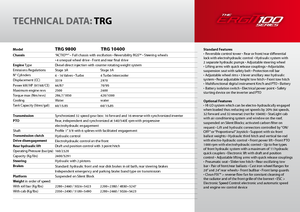 Trattrici agricole - trazione a 4 ruote Carraro Ergit TRG 10400