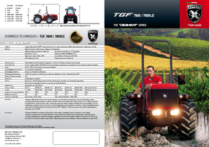Trattrici agricole - trazione a 4 ruote Carraro Ergit TGF 7800 LE