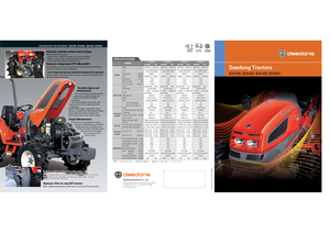 Trattrici agricole - trazione a 4 ruote Kioti EX 45 HST