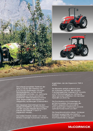 Trattrici agricole - trazione a 4 ruote McCormick F 90 N 20