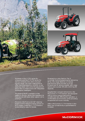 Trattrici agricole - trazione a 4 ruote McCormick F90N