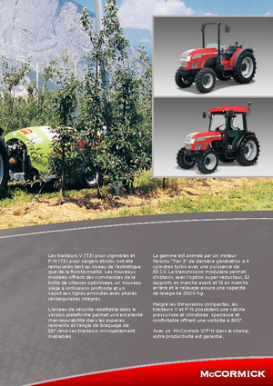 Trattrici agricole - trazione a 4 ruote McCormick F90N