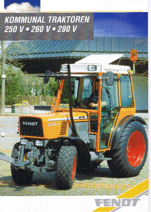 Trattrici agricole - trazione a 4 ruote Fendt Farmer 280 VA