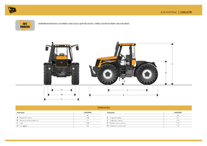 Trattrici agricole - trazione a 4 ruote JCB Fastrac 2155