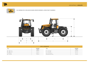 Trattrici agricole - trazione a 4 ruote JCB Fastrac 2155