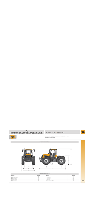 Trattrici agricole - trazione a 4 ruote JCB Fastrac 2155