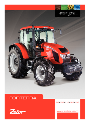 Trattrici agricole - trazione a 4 ruote Zetor Forterra 140 HD