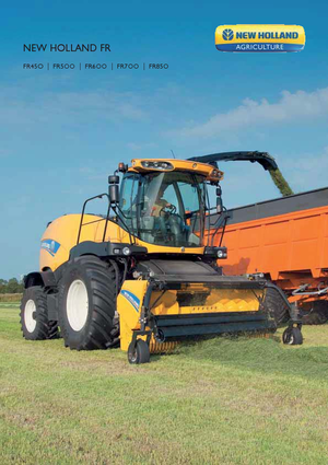 Trinciapaglia - trazione a 4 ruote New Holland FR 850