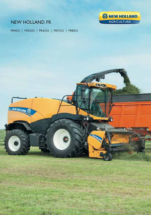 Trinciapaglia - trazione a 4 ruote New Holland FR 850