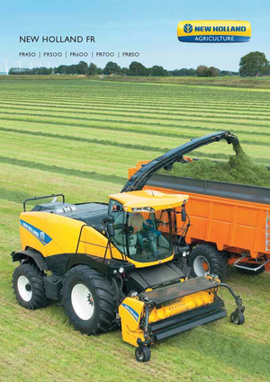 Trinciapaglia - trazione a 4 ruote New Holland FR 850
