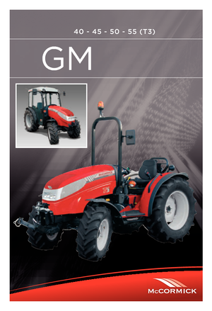 Trattrici agricole - trazione a 4 ruote McCormick GM 45