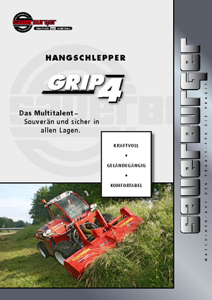 Trattrici agricole - trazione a 4 ruote Sauerburger GRIP 4-95