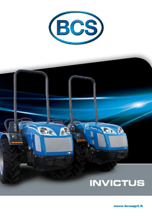 Trattrici agricole - trazione a 4 ruote BCS Invictus K400 RS