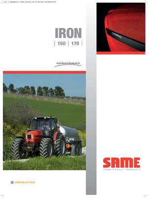 Trattrici agricole - trazione a 4 ruote SAME Iron 190 Continuo DCR