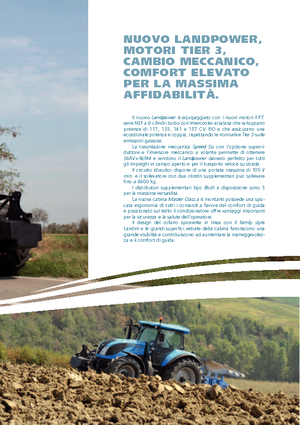 Trattrici agricole - trazione a 4 ruote Landini Landpower 165 Techno
