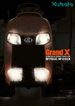 Trattrici agricole - trazione a 4 ruote Kubota M 110 GX