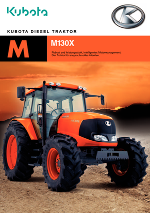 Trattrici agricole - trazione a 4 ruote Kubota M 130 X