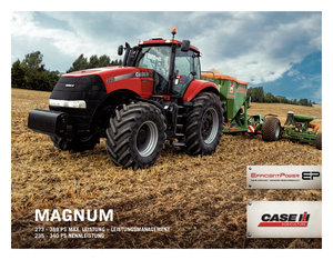 Trattrici agricole - trazione a 4 ruote Case IH Magnum 260 Basis