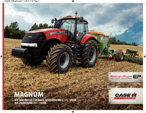 Trattrici agricole - trazione a 4 ruote Case IH Magnum 260 Basis