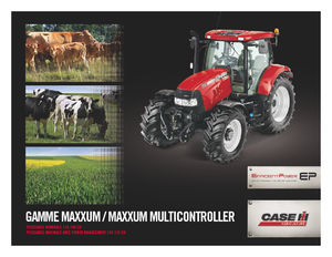 Trattrici agricole - trazione a 4 ruote Case IH Maxxum 115 Basis EHR
