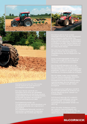 Trattrici agricole - trazione a 4 ruote McCormick MC 110