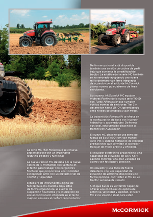 Trattrici agricole - trazione a 4 ruote McCormick MC 130