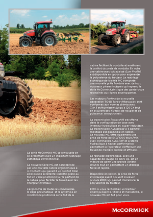 Trattrici agricole - trazione a 4 ruote McCormick MC 130
