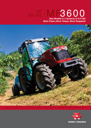 Trattrici agricole - trazione a 4 ruote Massey Ferguson MF 3660 S