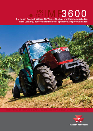 Trattrici agricole - trazione a 4 ruote Massey Ferguson MF 3660 S