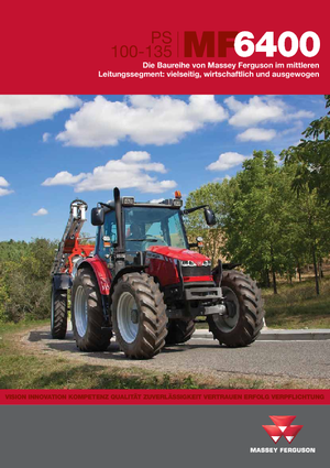 Trattrici agricole - trazione a 4 ruote Massey Ferguson MF 6480 Komfort