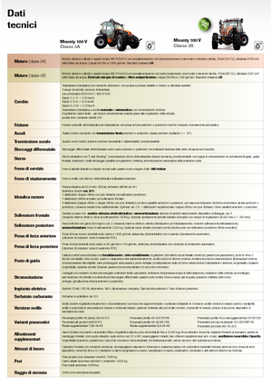 Trattrici agricole - trazione a 4 ruote Reform Werke Mounty 100 V
