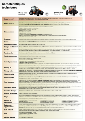 Trattrici agricole - trazione a 4 ruote Reform Werke Mounty 100 V