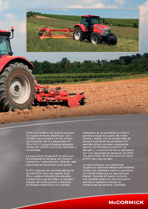 Trattrici agricole - trazione a 4 ruote McCormick MTX 150