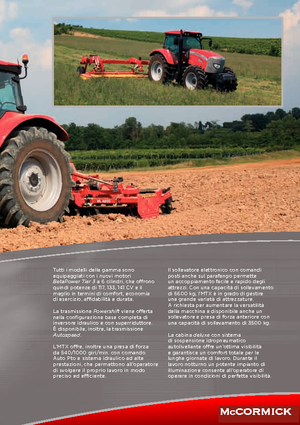 Trattrici agricole - trazione a 4 ruote McCormick MTX 150