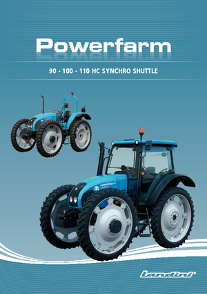 Trattrici agricole - trazione a 4 ruote Landini Powerfarm 100 HC