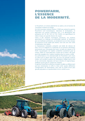 Trattrici agricole - trazione a 4 ruote Landini Powerfarm 90 RPS