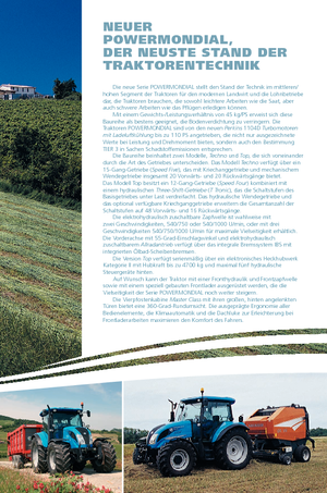Trattrici agricole - trazione a 4 ruote Landini Powermondial 100