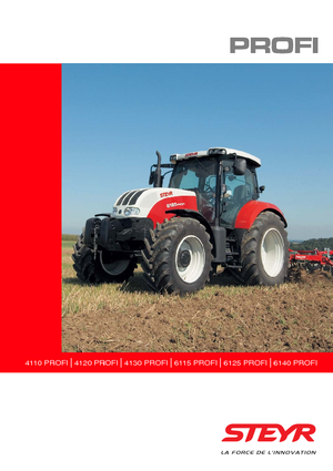 Trattrici agricole - trazione a 4 ruote Steyr 4130 Profi Profi