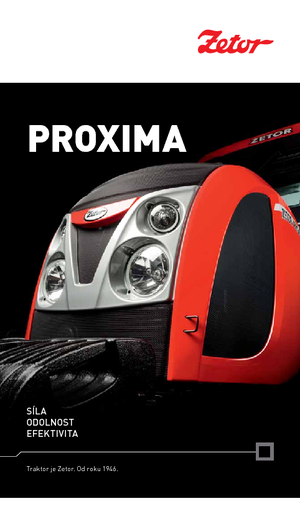 Trattrici agricole - trazione a 4 ruote Zetor Proxima 70 EKO